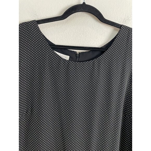 MAGGY LONDON Womens Plus 24WP Polka Dot 2 Piece Maxi Dress Suit - Picture 5 of 12